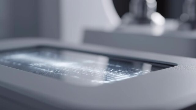 Bio-Sensing Surface Revealing Subtle Micro Channels in Clinical Light