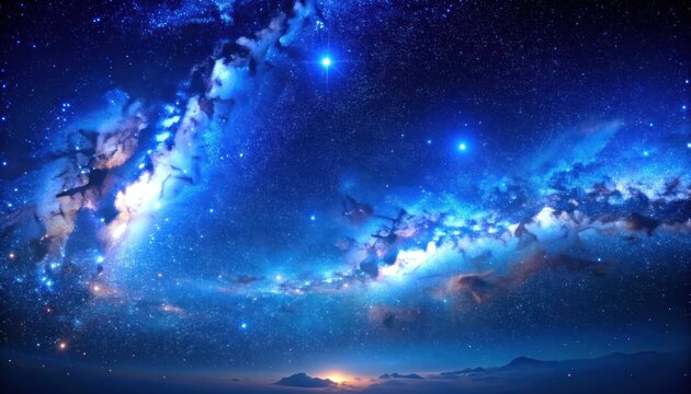 Celestial tapestry of infinite wonder and cosmic serenity.
