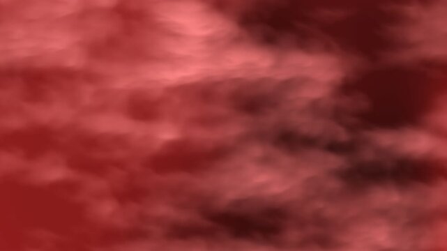 dark red cloud smoke background with swirling fog texture cinematic vapor motion abstract atmospheric seamless loop animation