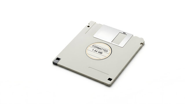 Old Floppy Disk Storage Device.
