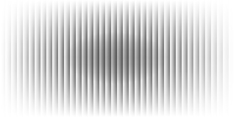 Transparent corrugated plastic ribbed glass background with abstract line patterns. 3D gradient light effects for retail windows or architectural panels. Vintage chrome reflections or polycarbonate. © Nur