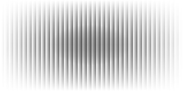 Transparent corrugated plastic ribbed glass background with abstract line patterns. 3D gradient light effects for retail windows or architectural panels. Vintage chrome reflections or polycarbonate.