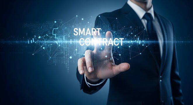 Smart contract technology revolutionizing agreements with blockchain and digital security