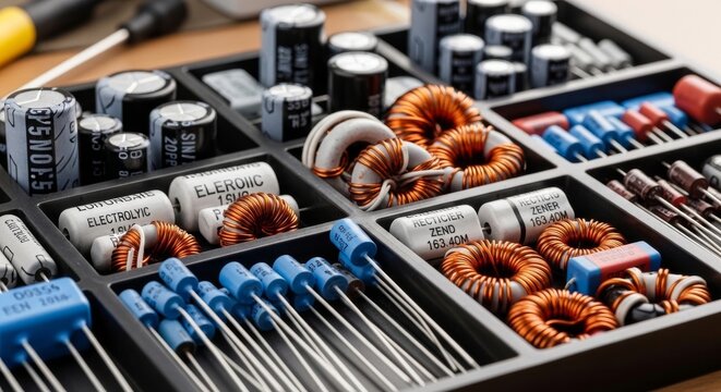 Organized Collection of Electrical Components