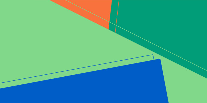 Abstraction from colored cardboard. Composed paper like a material design