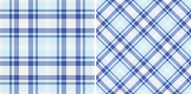 Texture seamless textile of vector plaid tartan with a pattern background check fabric. Set in wedding colors for greeting card designs.