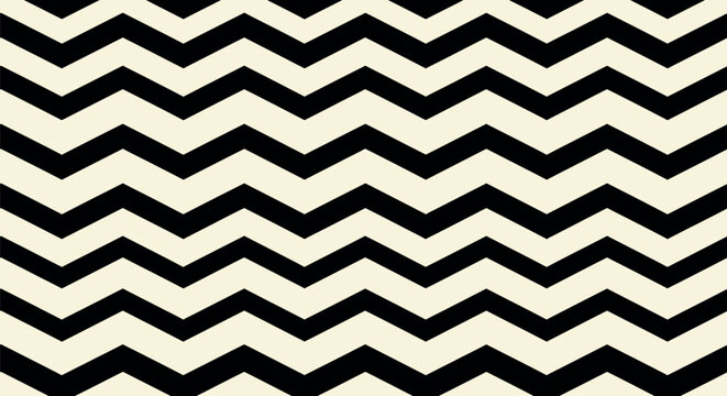 Geometric chevron pattern for textile design and interior decor applications
