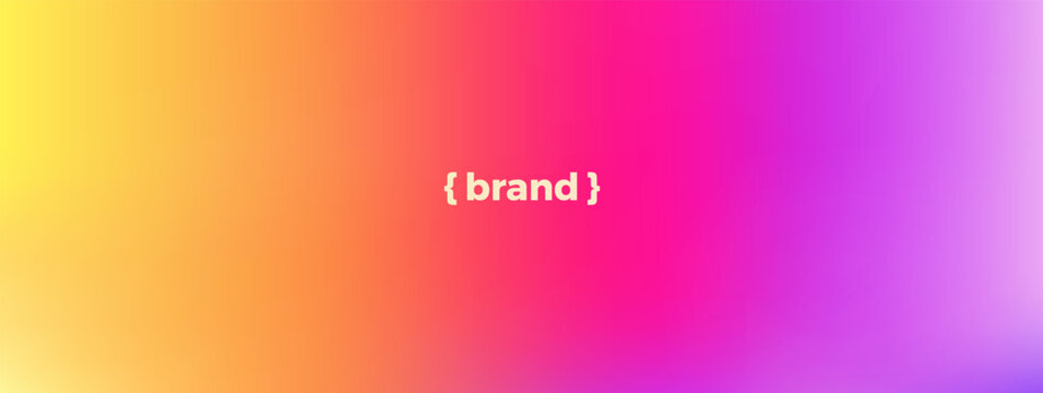 Warm gradient with y2k aesthetic. Sunset sky gradation background with summer blur trendy tones. Glow backdrop and rainbow ombre. Vector continuum hot temperature simple gradient.