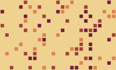 Obraz premium Abstract pixel art background. Warm earthy tones create a calming, textured effect, perfect for website banners, presentations, or social media.