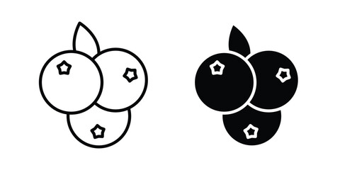 Berry icon pack vectors for graphic projects. © Bell