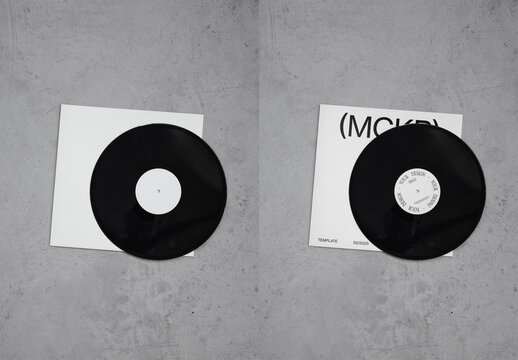 Mockup Of Customizable Lp
