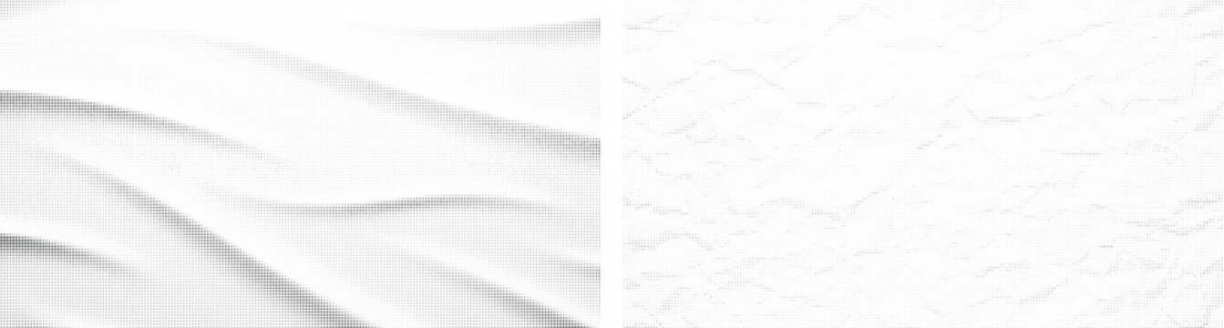 Abstract halftone paper texture backgrounds set 02.