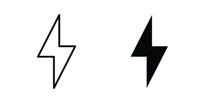 Flash icon pack vectors for graphic projects.