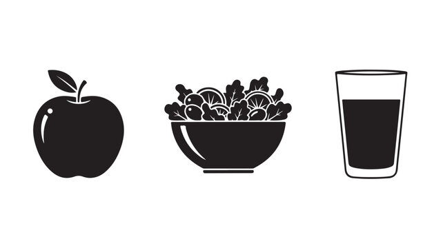 Kitchen Whisk Vector Illustration, Professional Stainless Steel Balloon Whisk Icon for Cooking and Baking