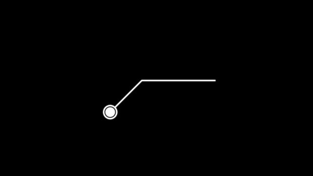 Hud callout rectangle text box animation, scoreboard, modern technologies. Digital download progress or status bar of the digital interface head-up display