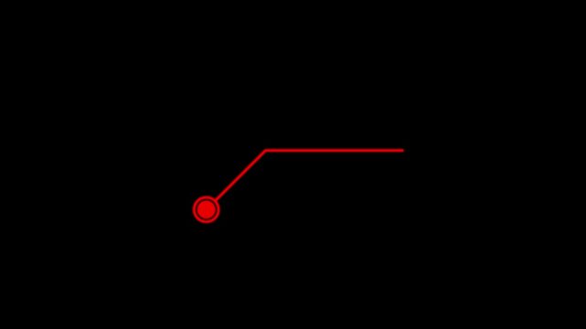 Hud callout rectangle text box animation, scoreboard, modern technologies. Digital download progress or status bar of the digital interface head-up display