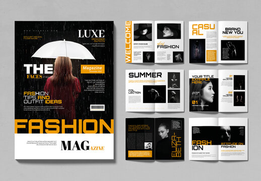 Fashion Magazine Template