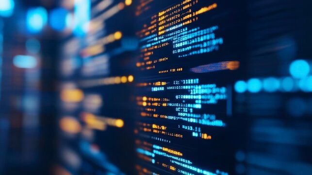 DevOps software development and IT operations, software engineer, project manager working in agile methodology, dev ops icon and JavaScript. Development operations programming technology concept