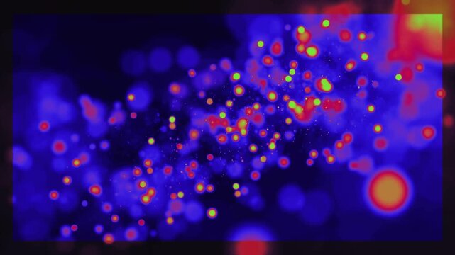 A light animation page with a clean frame for inserting text, designed for modern digital presentations and creative visual content.