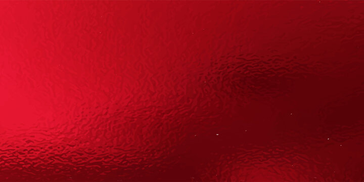Red foil paper decorative texture background for artwork. Metallic red background foil paper for Christmas background