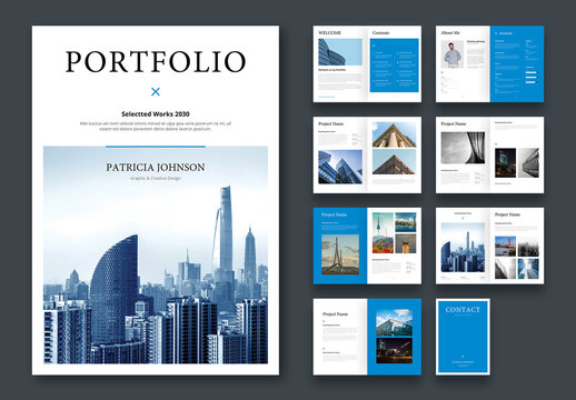 Minimals Portfolio Layout