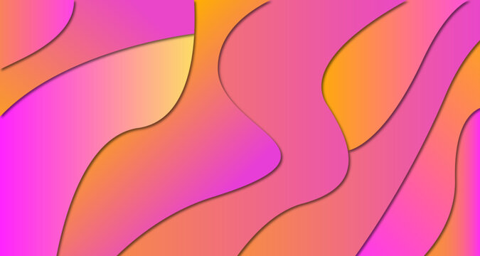 abstract pink background with waves