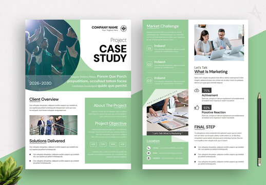 Project Case Study Flyer