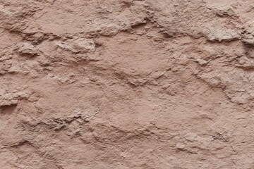 Fototapeta premium Close Up Rough Textured Reddish Brown Tan Clay Soil Rock Surface with Cracks Ridges Erosion Natural Geological Pattern