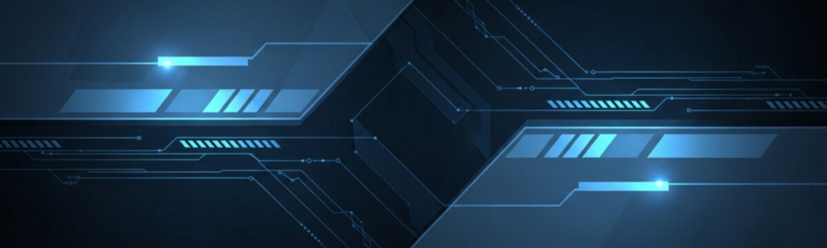 Blue Diagonal Technology Lines Abstract Background Vector Illustration Futuristic Digital Angular Stripes Minimal Design for Gaming Banner Poster Presentation Website and Graphic Design Use
