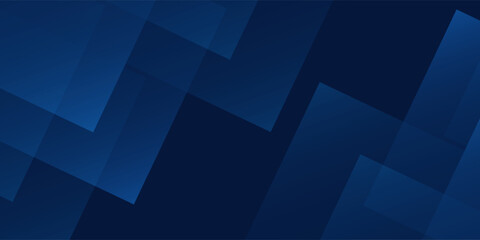 Fototapeta premium Black polygon shapes design with dark navy blue silver abstract pattern background