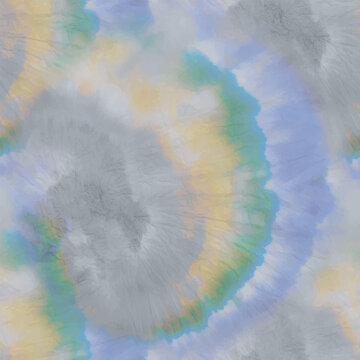 Tye Die Vector Art. Yellow Blue Batik. Vector Brush Tie Dye. Blue Shirt Watercolor. Colorful Tiedye Pattern. Green Yellow Background. Blue Tie Dye Swirl. Seamless Grunge Print. Tye Green Texture.