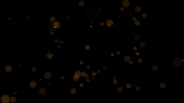 gold particles effect, floating dust overlay, cinematic bokeh texture, abstract sparkle background, glowing light animation