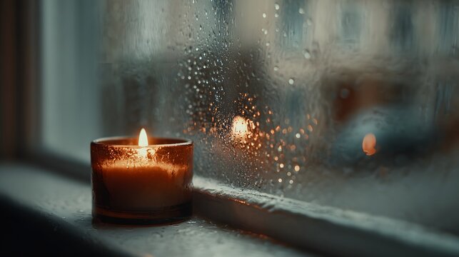 candles in the window