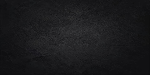 An abstract dark grunge background, featuring rough texture that evokes a sense of depth and mystery. © FANUSH
