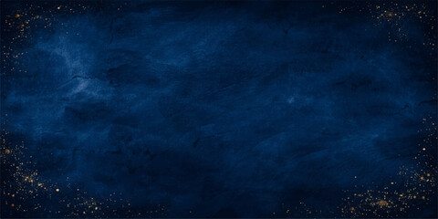 A deep blue abstract space background design, ideal for digital art or any projects needing a cosmic feel. © FANUSH