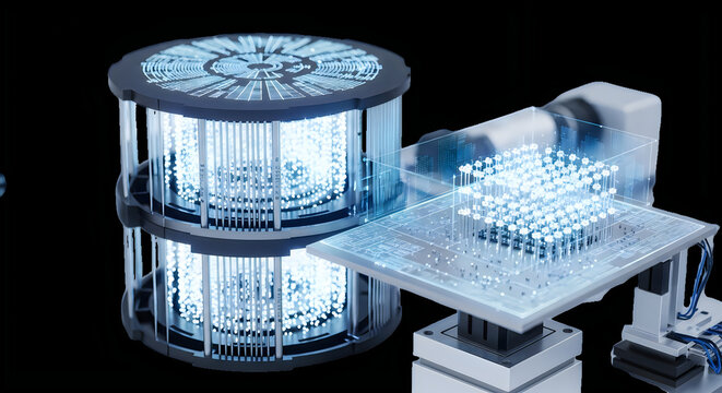 Biotechnology, laboratory equipment, futuristic research, microarray analysis tools technology