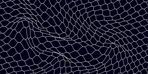Mesh texture for fishing nets. Seamless pattern for sportswear or soccer goal, volleyball net, basketball hoop, hockey, athletics. Abstract net background for sports © Muaffa