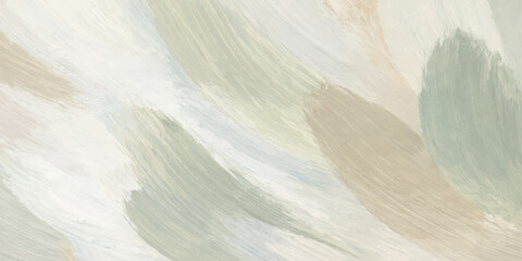 Obraz premium Abstract strokes of earthy colors swirl across the canvas in a textured, expressive composition, painted with a brush, inviting contemplation and a tactile sense of artistry.