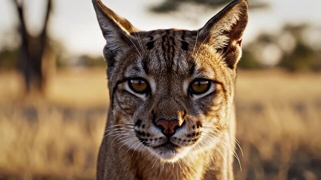 Sequence of a Wildcat in Natural Habitat