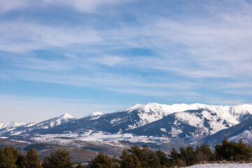 Obraz premium snow covered mountains