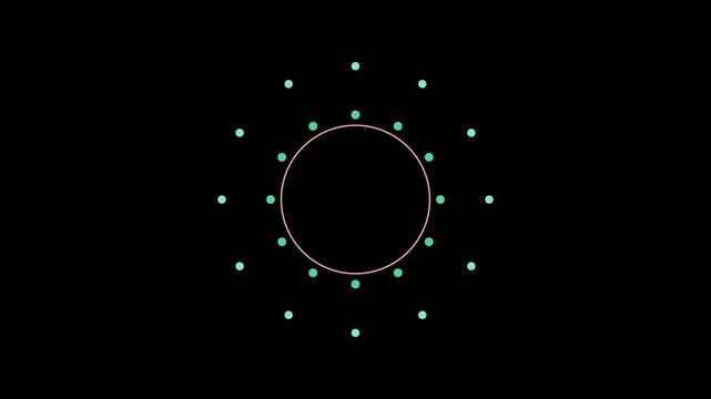  Circle Pop 3 Types with Alpha Channel 4K Abstract Bubble Animation for VFX and Motion Graphics