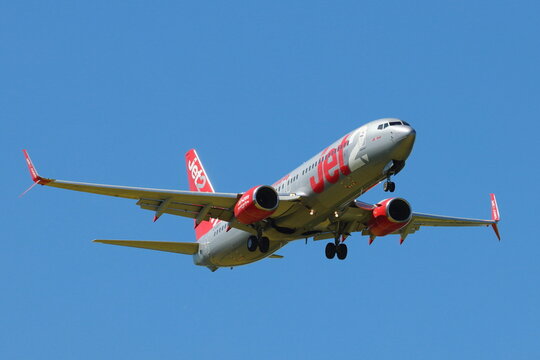 Jet2, Boeing 737, on final approach into London Stansted Airport, Essex, UK on 24th April 2026
