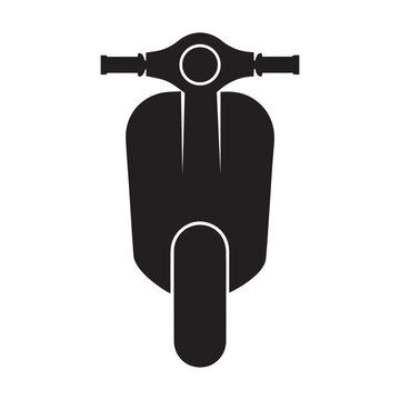 Scooter icon vector
