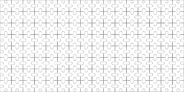 fully assembled jigsaw puzzle with interlocking pieces on white background high quality professional detailed modern