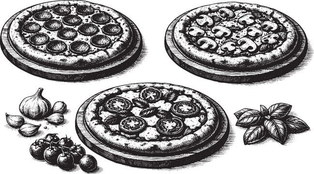 Pizza engraving