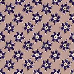 Fototapeta premium seamless floral pattern