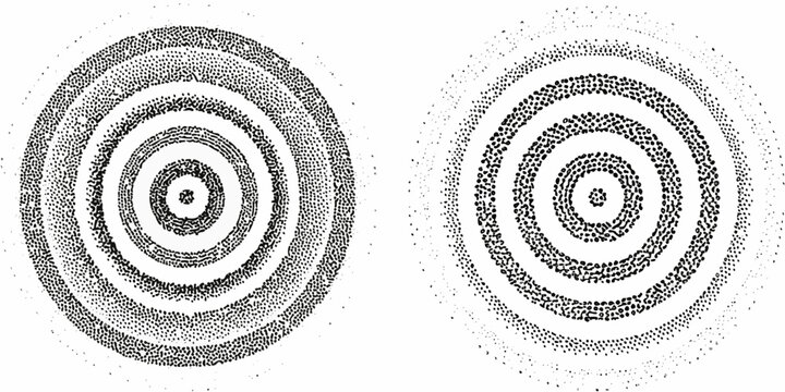 spiral pattern with concentric circles in black and white high quality professional detailed modern elegant