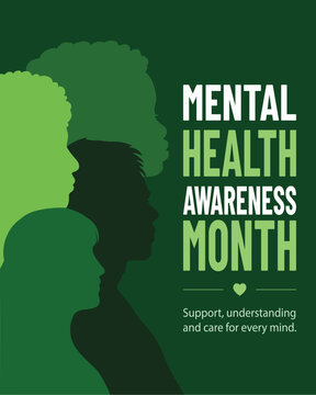 Mental health awareness month poster