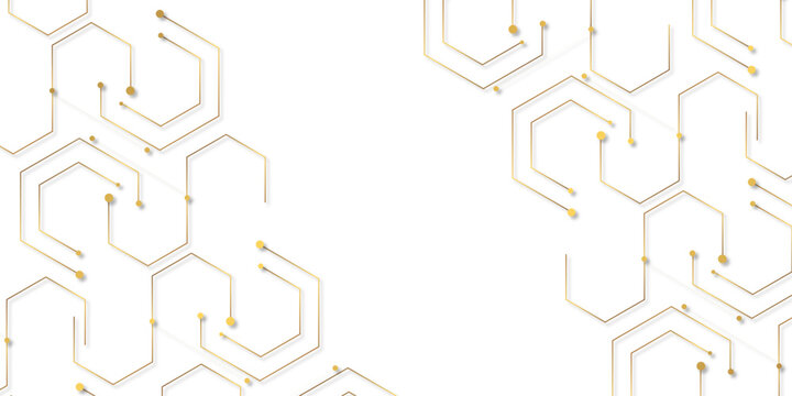 Molecular structure abstract tech background. Hi tech digital connect, communication vector. White technology background digital systems Hi-tech technology pattern.  skeletal formula of cannabinol.