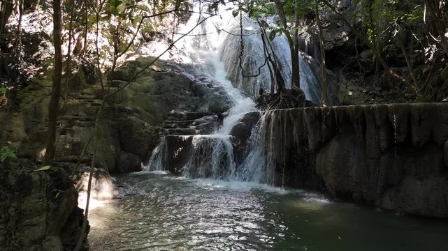 waterfall in the forest